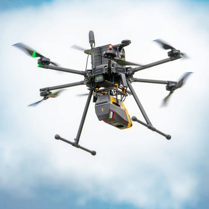 Inspired Flight IF1200A Commercial Hexacopter Heavy-Lift Drone with GS-ONE Remote