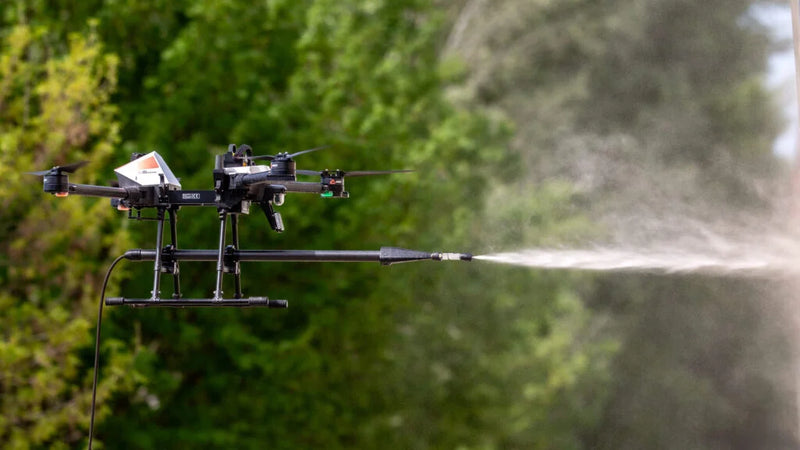 ABZ Innovation C10 Cleaning Drone Ready to Fly Kit (Hose Not included) (C10, Charger, 4 batteries)