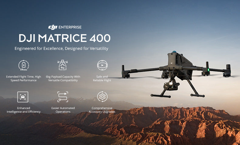 DJI Matrice 400 Enterprise Drone, Long-Endurance Drone Platform