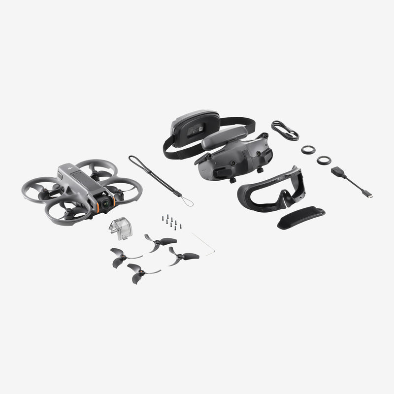 DJI Avata 2 Fly More Combo FPV Drone – Includes 3 Batteries, Goggles 3 & RC Motion 3