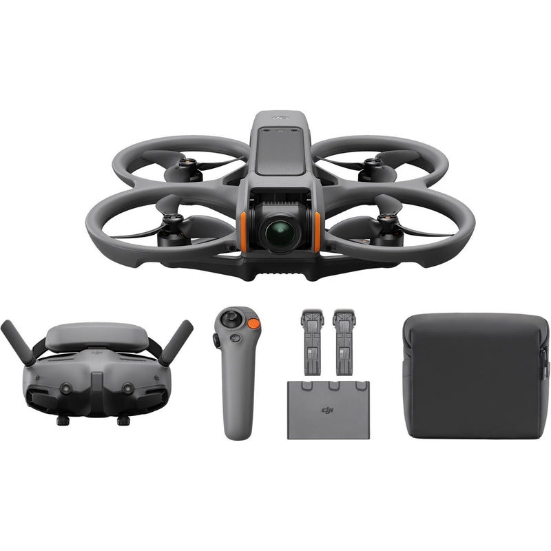 DJI Avata 2 Fly More Combo FPV Drone – Includes 3 Batteries, Goggles 3 & RC Motion 3